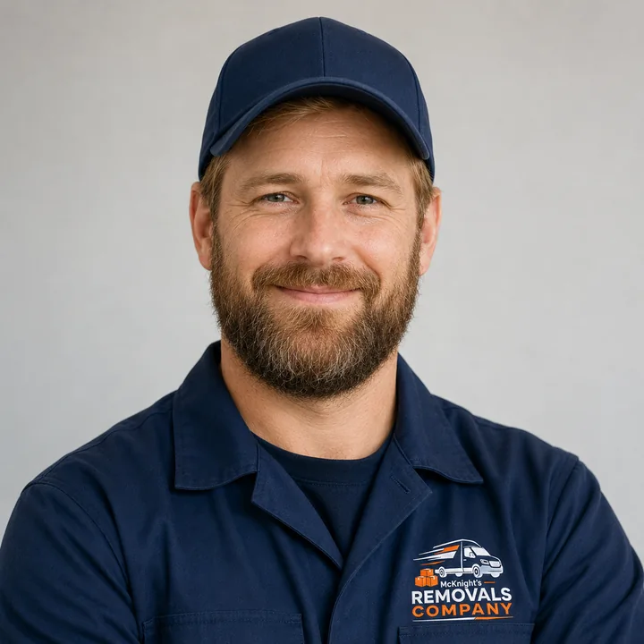 Mark McKnight, owner of McKnight’s Removals Company